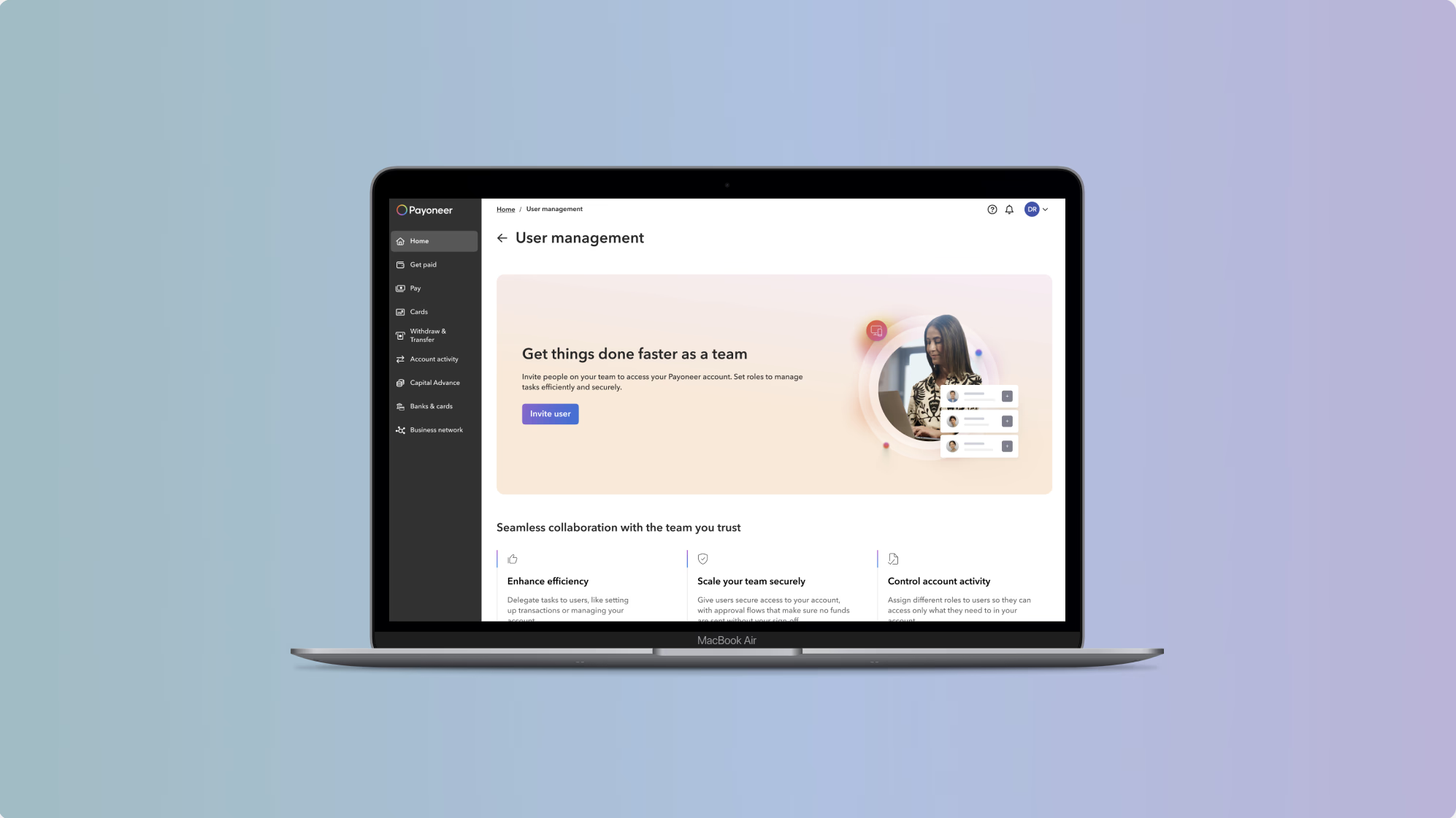 User management — project overview